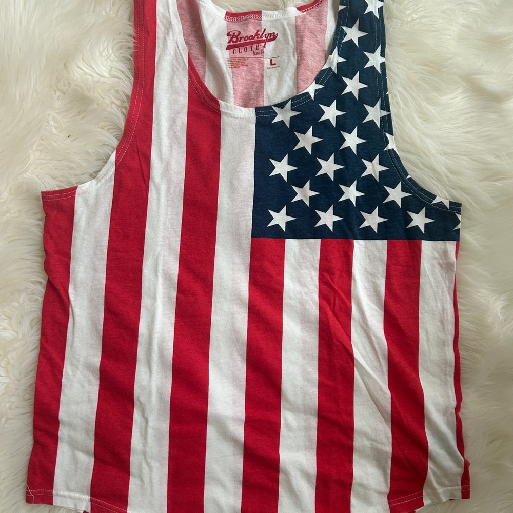 Brooklyn Cloth American Flag Tank Top
